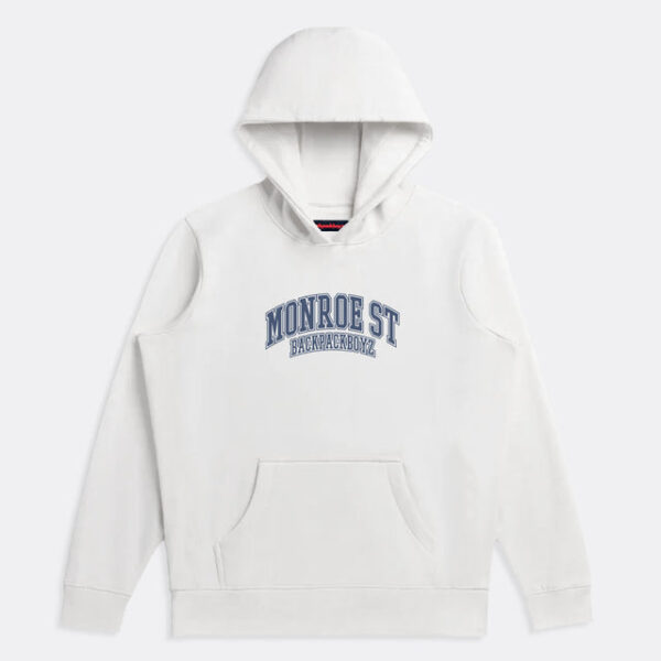BACKPACKBOYZ MONROEST HOODIE WHITE